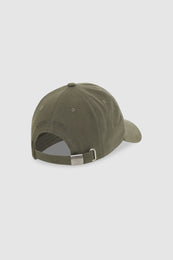 ANINE BING Jeremy Baseball Cap - Sage - back view