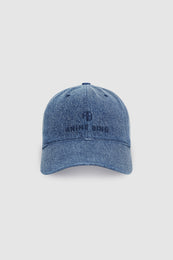 ANINE BING Jeremy Baseball Cap Ab - Shadow Blue - front view