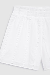 ANINE BING Kam Short - White - detail view