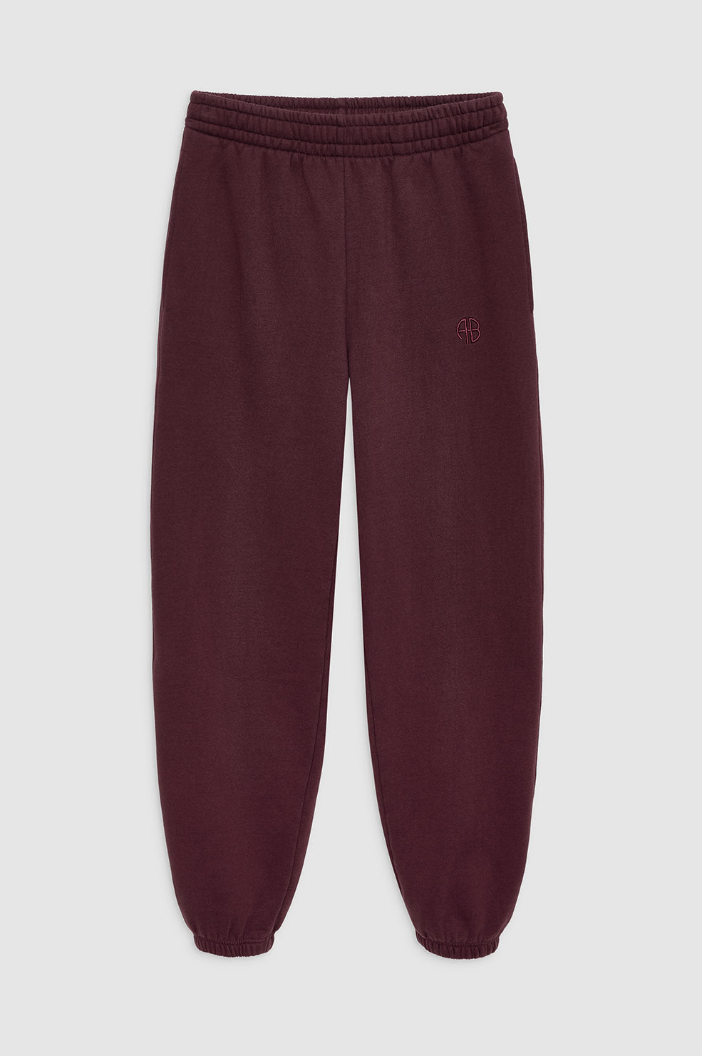 ANINE BING Karter Jogger - Dark Burgundy thumbnail