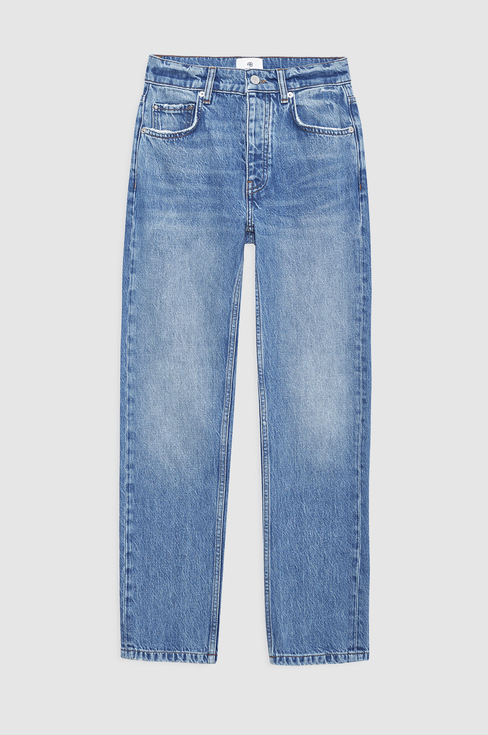 |ANINE BING Kate Jean - Tidal Blue - front view