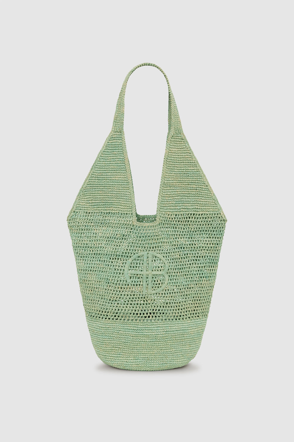 Leah Logo Hobo Raffia  product image