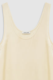 ANINE BING Lea Top - Butter Yellow - detail view