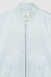 ANINE BING Leon Bomber - Spring Mint - detail view