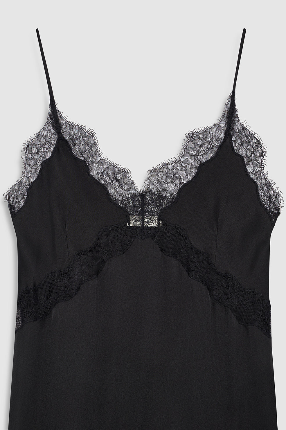 ANINE BING Magnolia Dress - Black - detail view