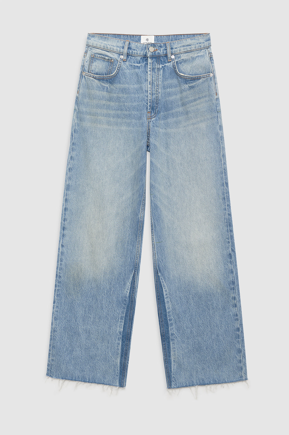 featured-img|ANINE BING Manon Jean - Tux Blue - front view