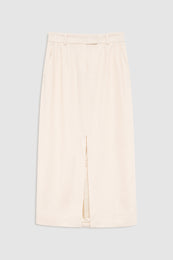 ANINE BING Meredith Skirt - Cream - front view