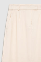 ANINE BING Meredith Skirt - Cream - detail view
