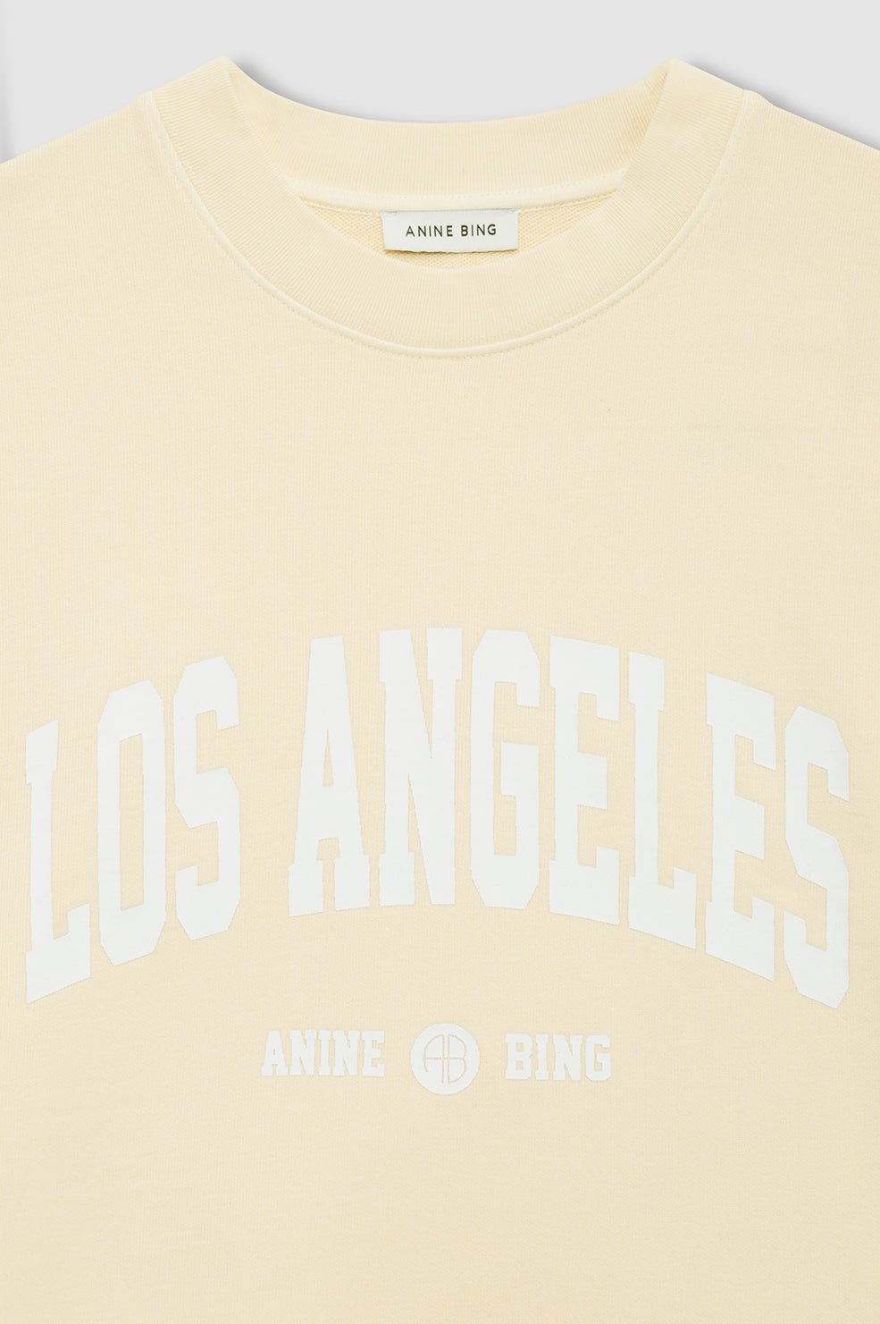 Miles Sweatshirt Los Angeles University - Butter Yellow
