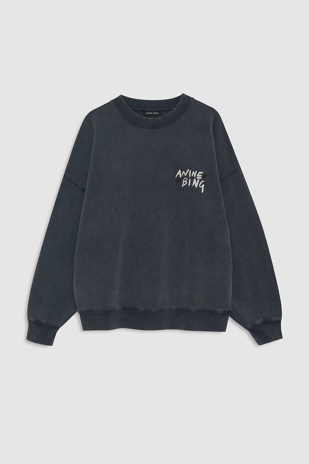 Miles Sweatshirt Empowerment - Washed Black XS