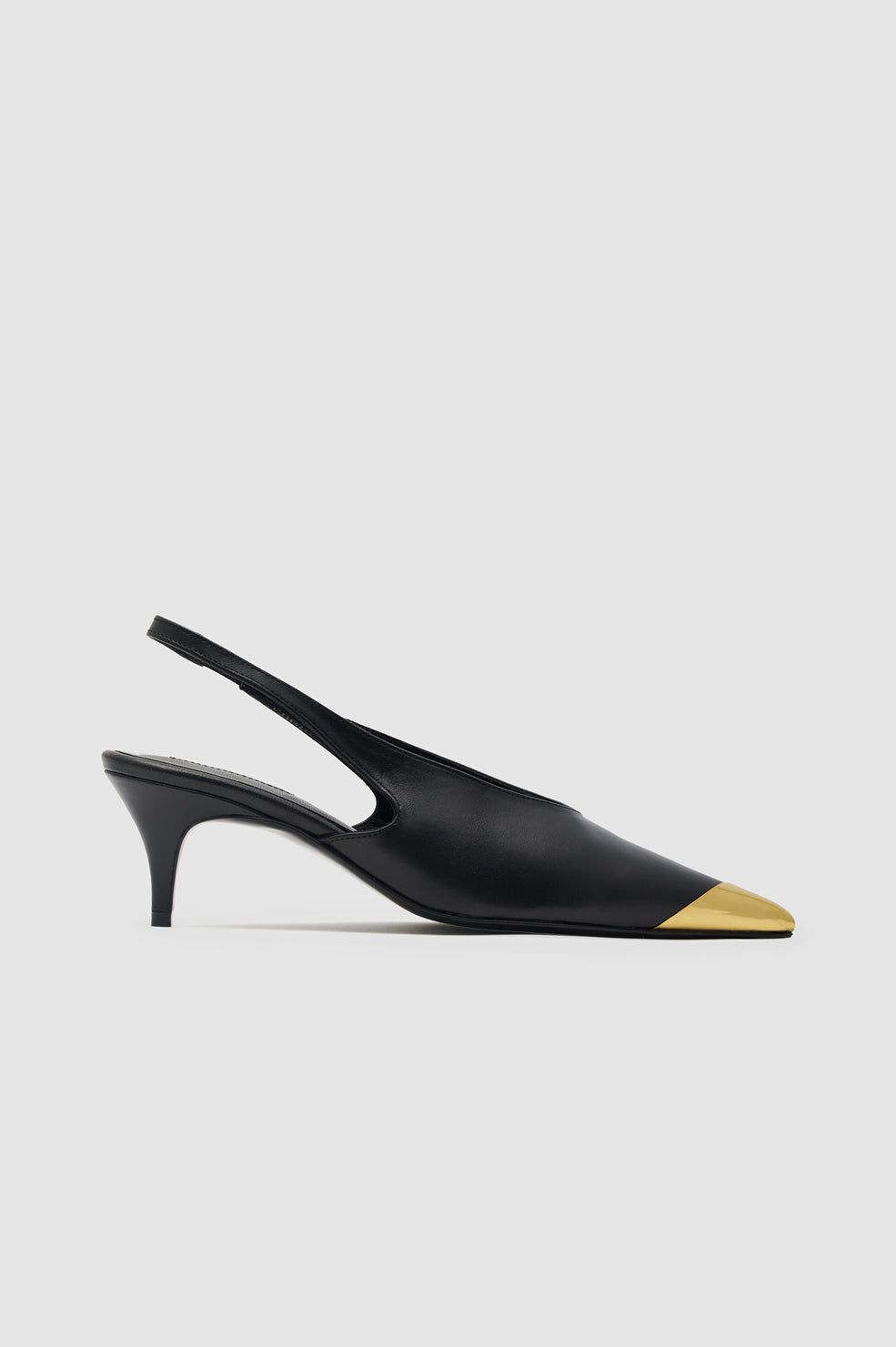 ANINE BING - Nelly Slingback Metal Toe - front view