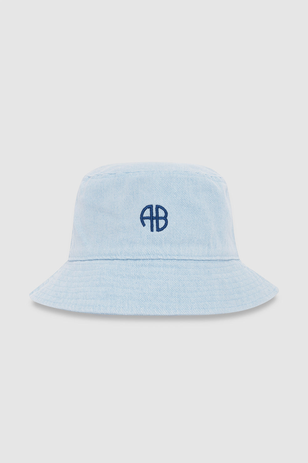 ANINE BING Nicks Bucket Hat - Lucid Blue - front view