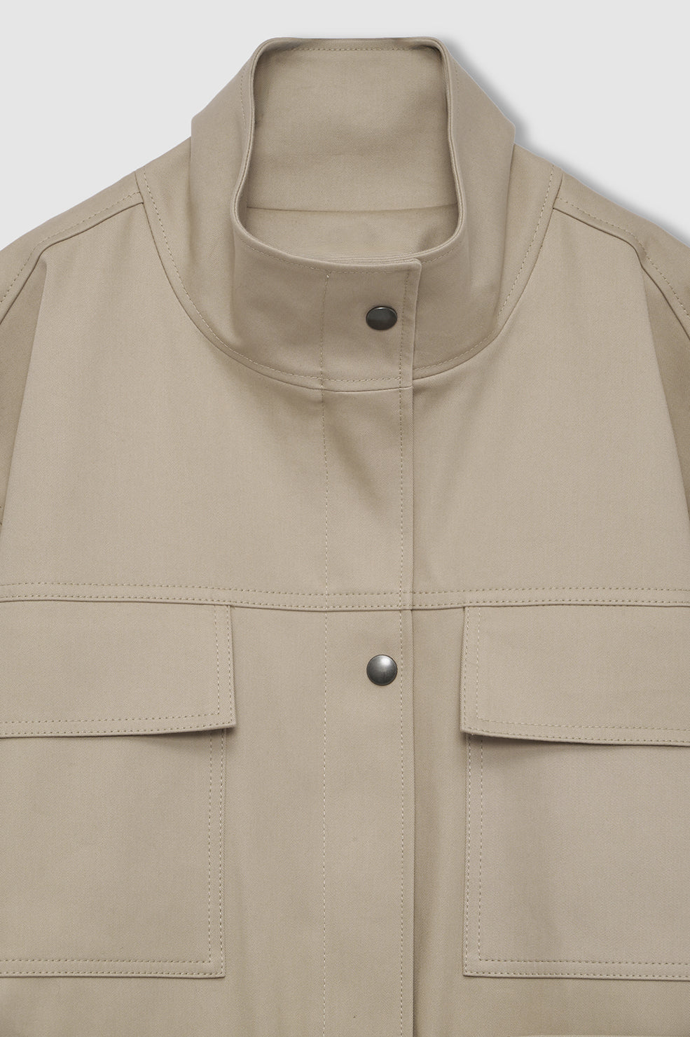 ANINE BING Odin Jacket - Beige - detail view
