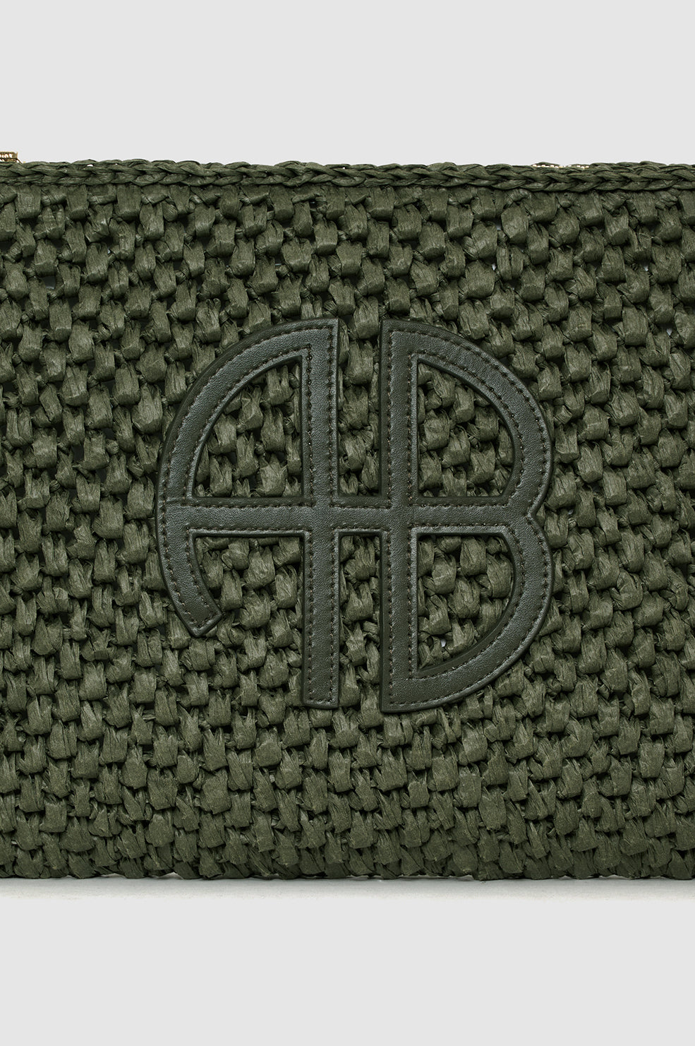 ANINE BING Rio Pouch - Olive - detail view