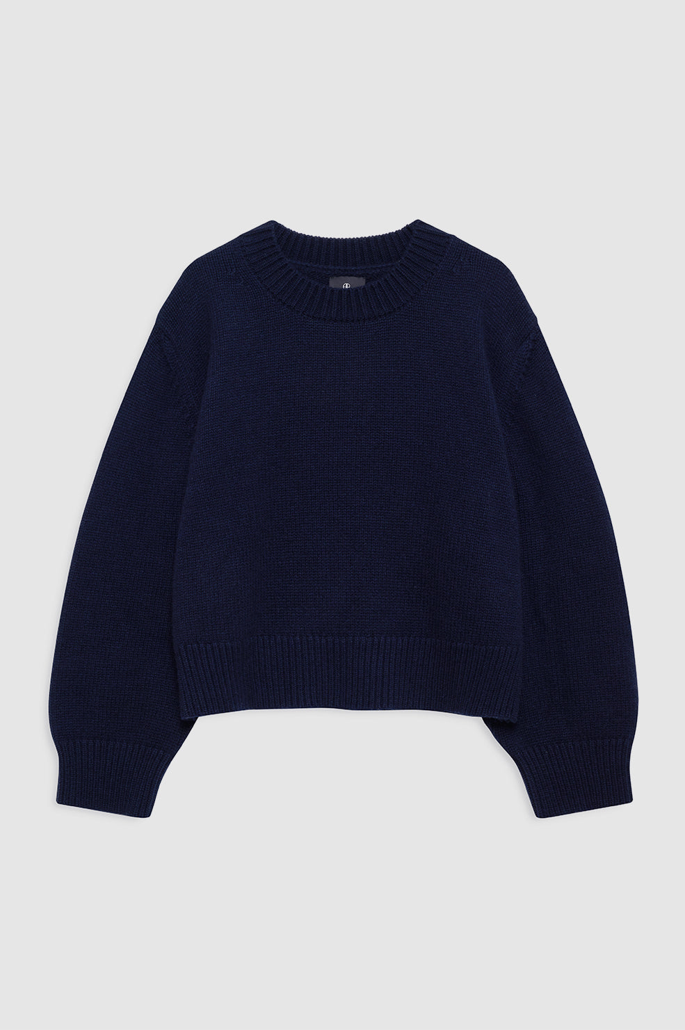 ANINE BING Roni Sweater - Midnight Blue - front view