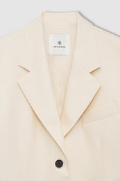 ANINE BING Sara Vest - Cream - detail view