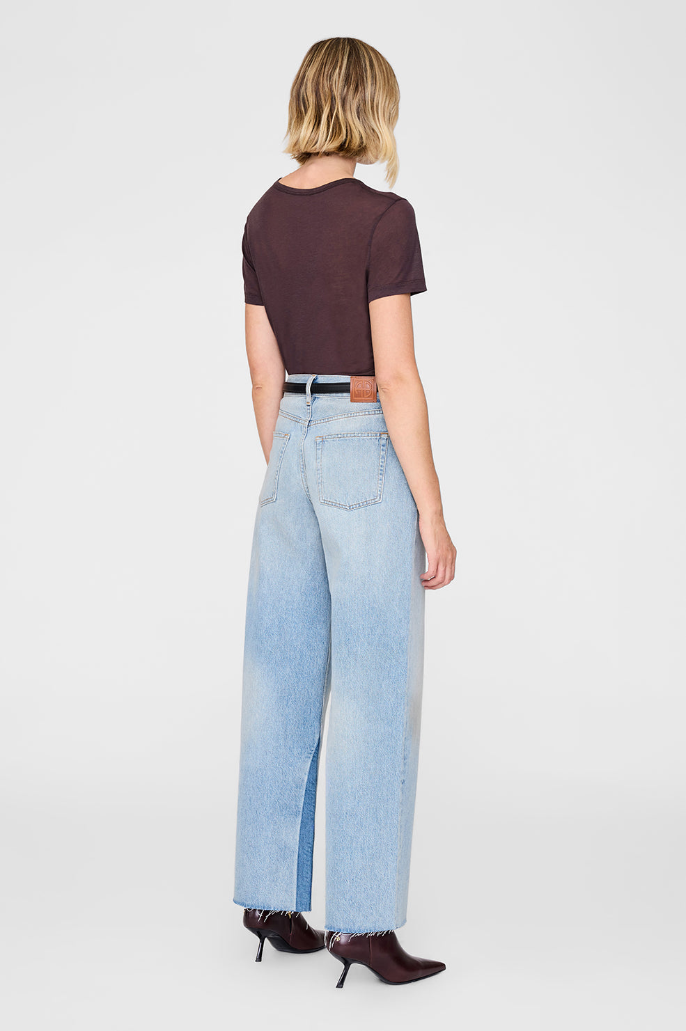 Sylvie Tee - Dark Brown XS