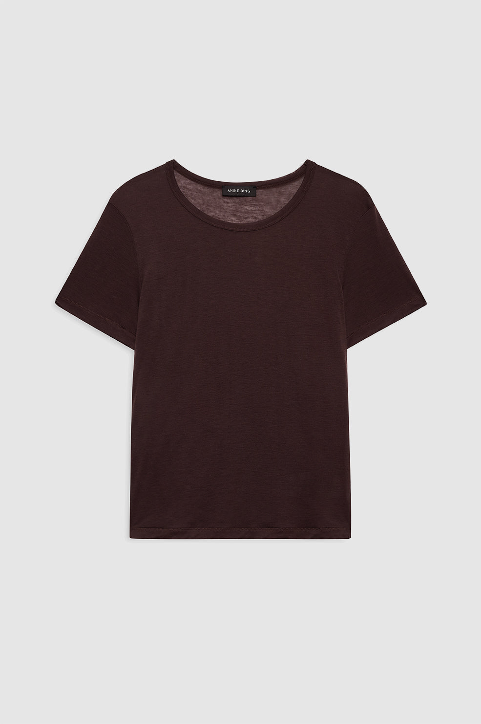 Sylvie Tee - Dark Brown XS