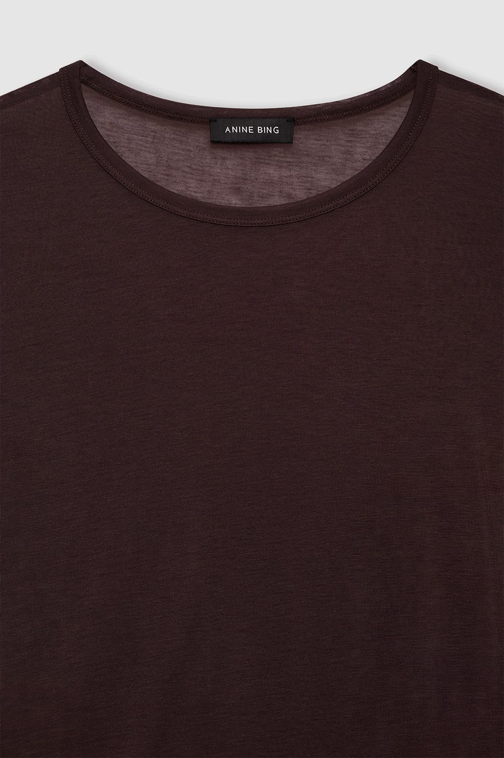 Sylvie Tee - Dark Brown XS