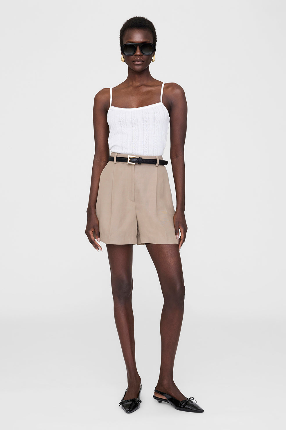 ANINE BING Trent Short - Fawn