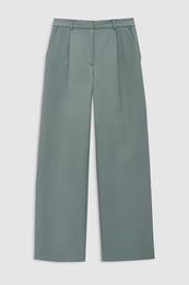 ANINE BING Trent Trouser - Sage - front view
