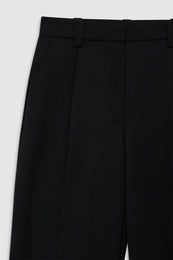 ANINE BING Trent Trouser - Black - Detail View