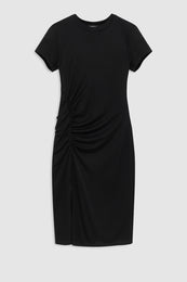 ANINE BING Vida Dress - Black - front view
