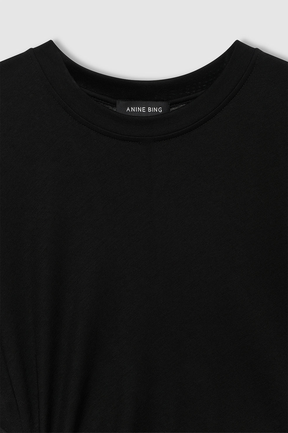 ANINE BING Vida Dress - Black - detail view