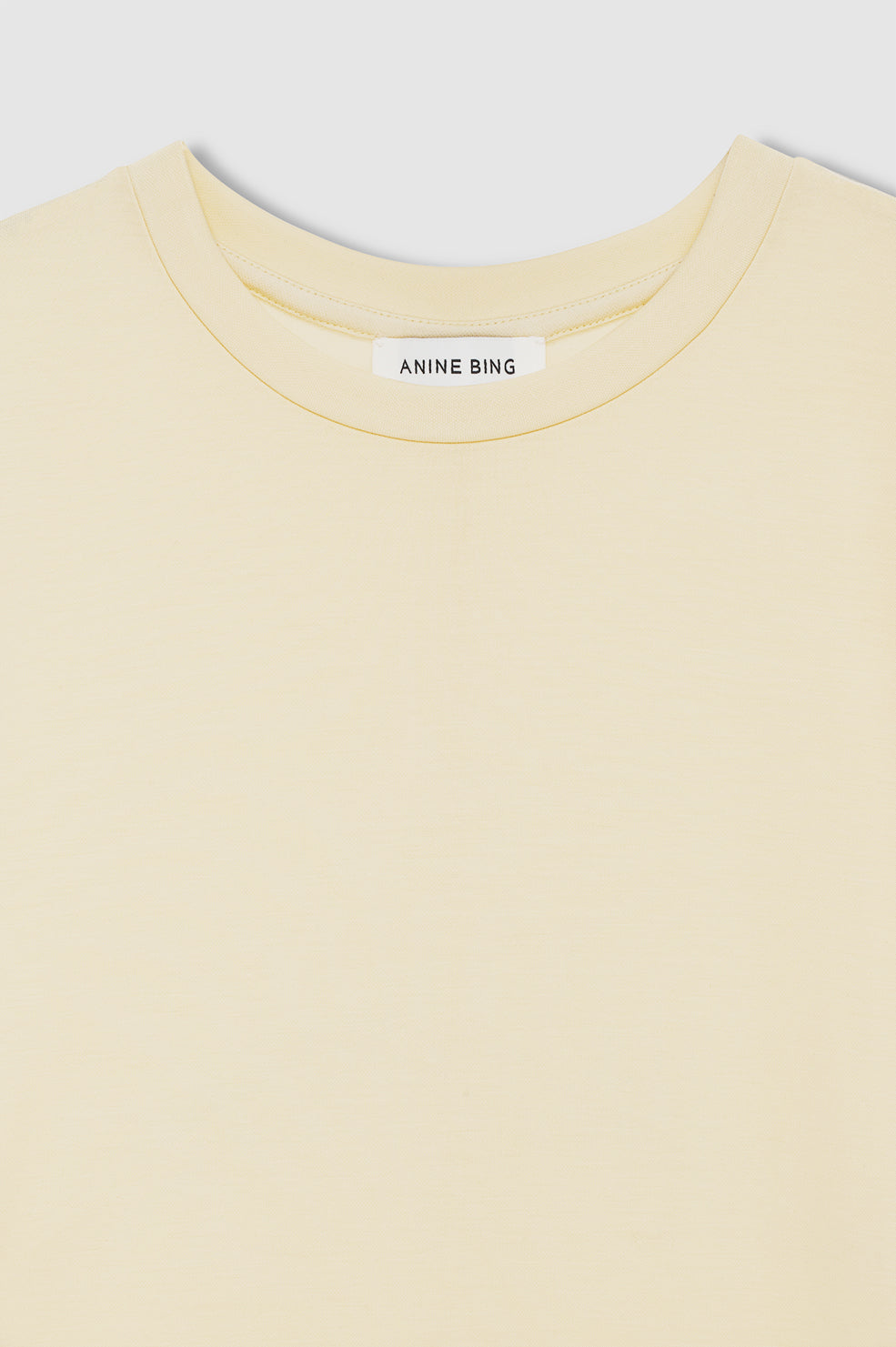 ANINE BING Wynne Dress - Butter Yellow