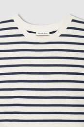 ANINE BING Wynne Dress Stripe - Navy Stripe - detail view