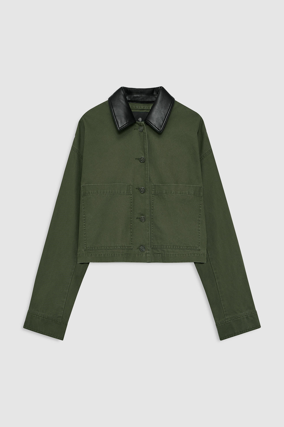ANINE BING Yuma Jacket - Army Green - front view