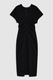 featured-img|ANINE BING Zadig Dress - Black - front view