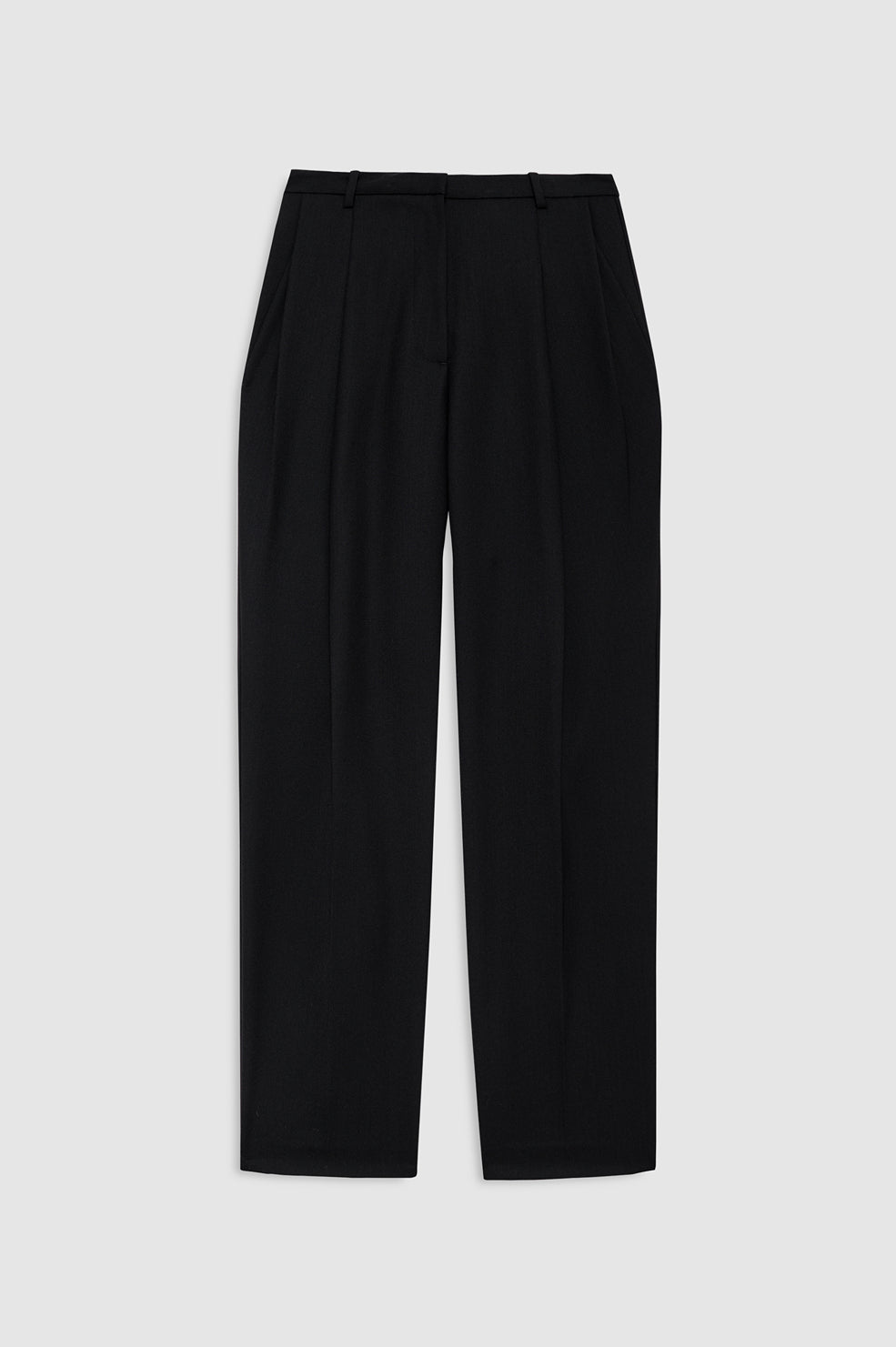ANINE BING Amal Trouser - Black - front view