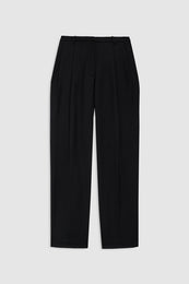 ANINE BING Amal Trouser - Black - front view