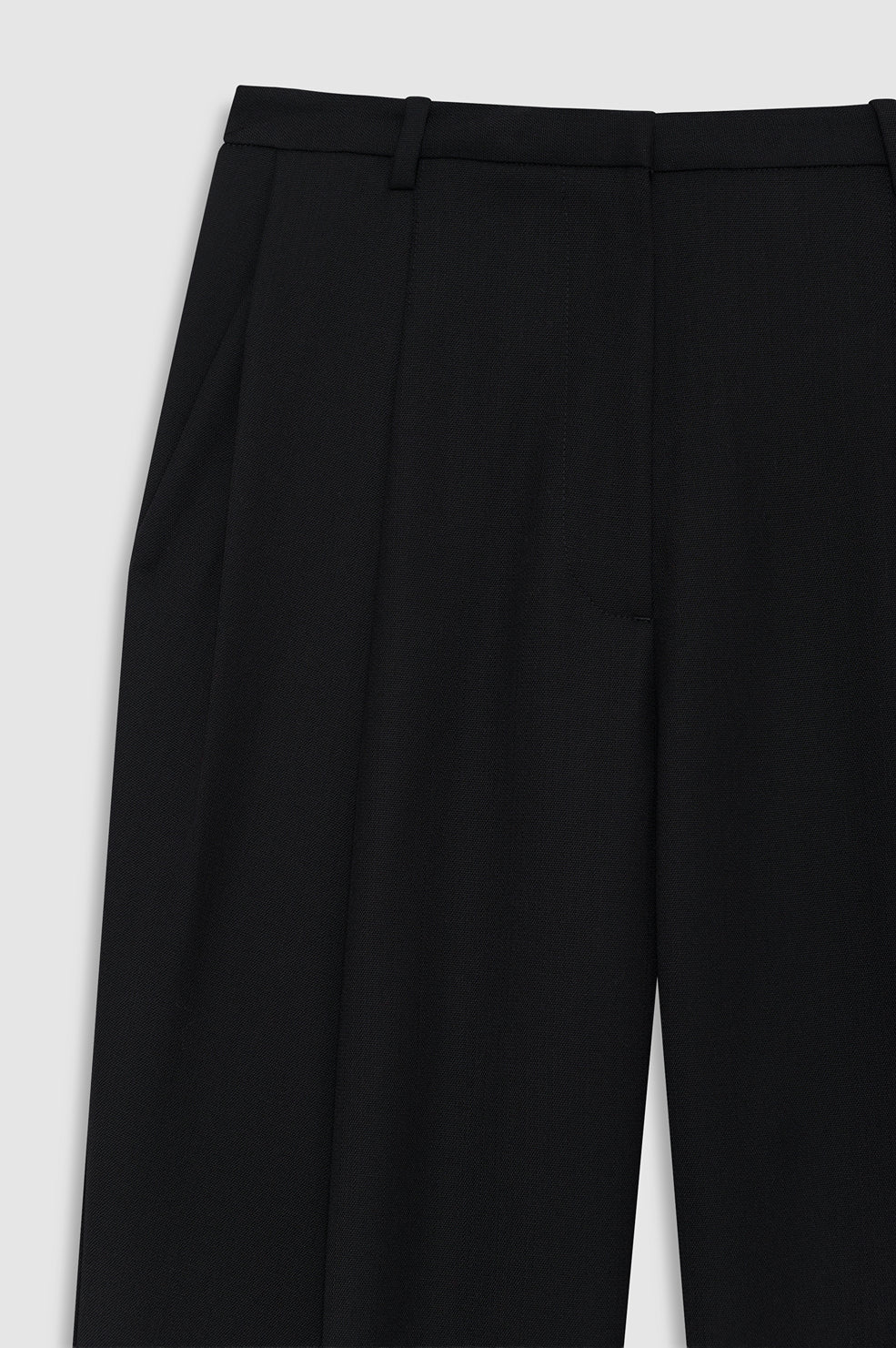 ANINE BING Amal Trouser - Black - detail view