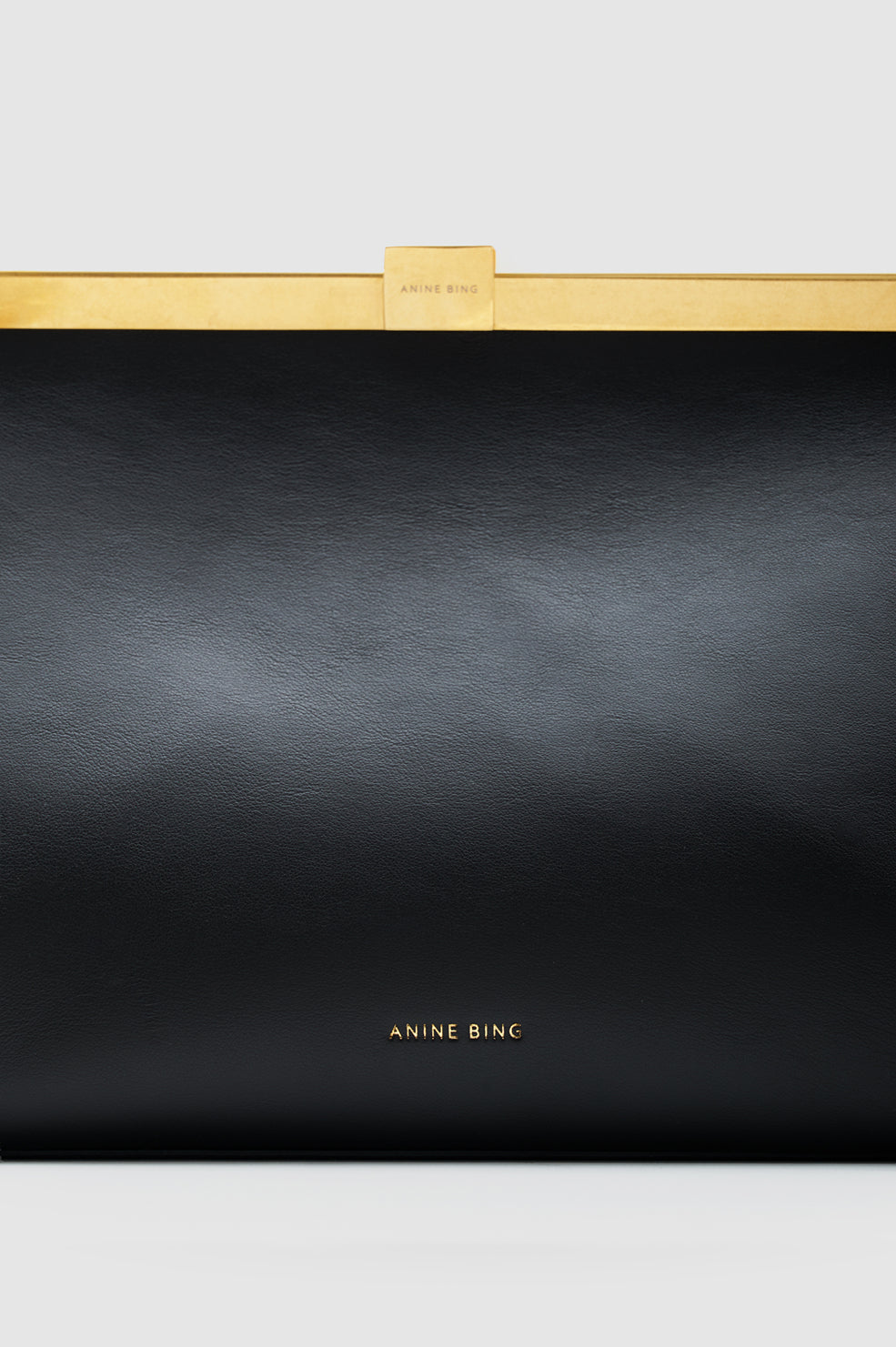 ANINE BING Anine Clutch - Black - detail view