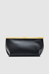 ANINE BING Anine Clutch - Black - back view