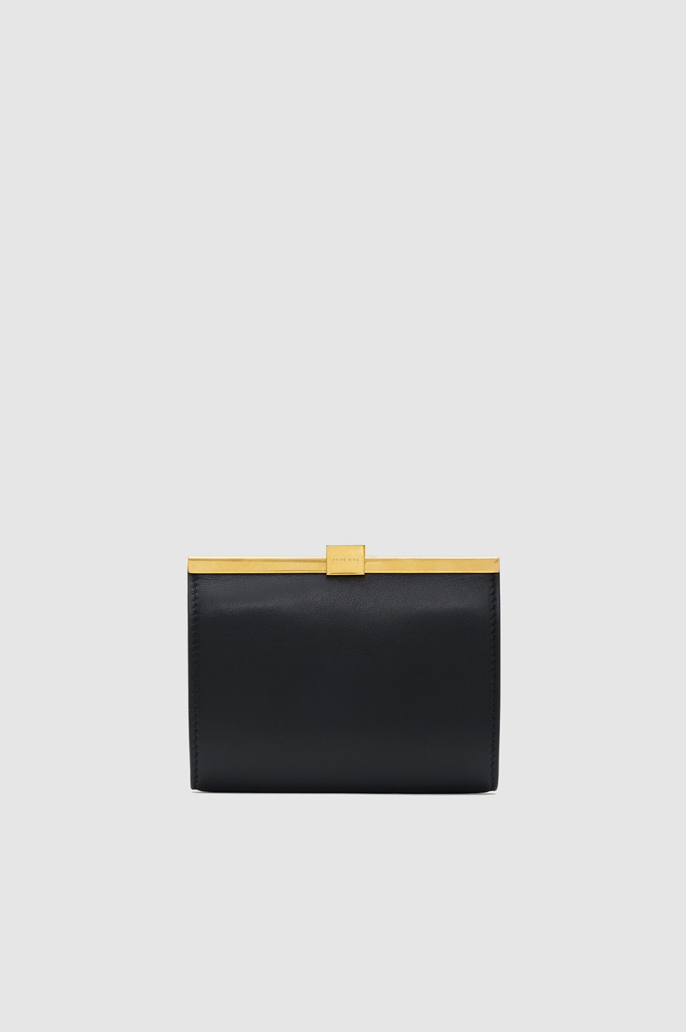 ANINE BING Anine Wallet - Black - front view