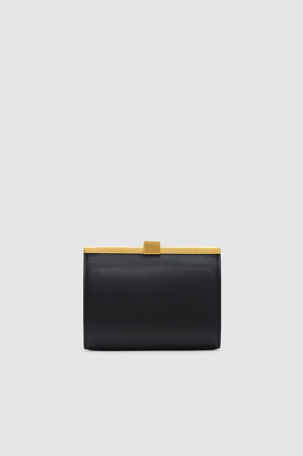 ANINE BING Anine Wallet - Black - back view 