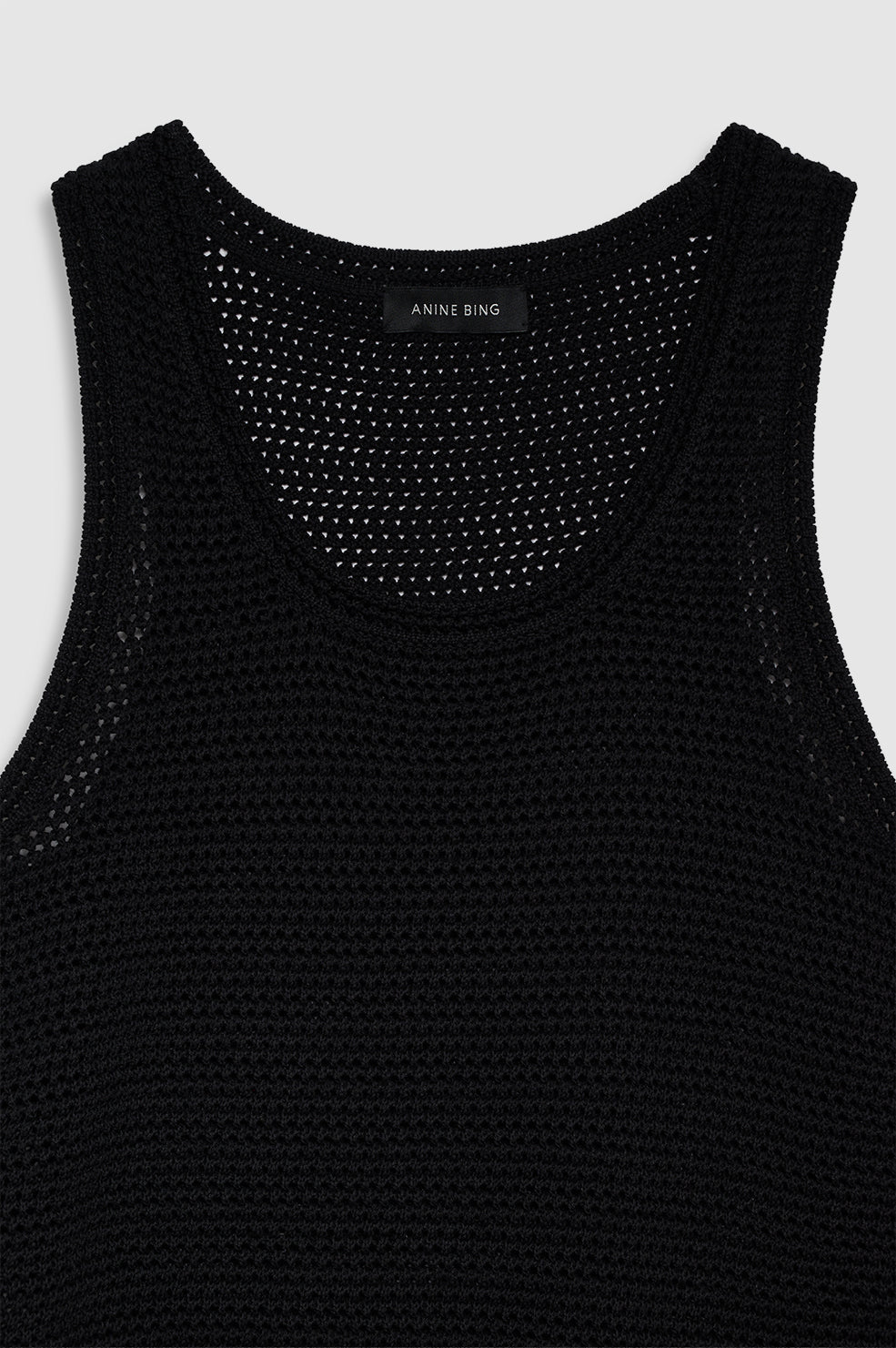 ANINE BING Arie Dress - Black - detail view