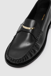 ANINE BING Amoc Loafer - Black - detail view