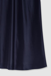 ANINE BING - Bar Maxi Skirt - Navy - Detail View
