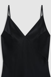 ANINE BING Blanca Midi Dress - Black - detail view
