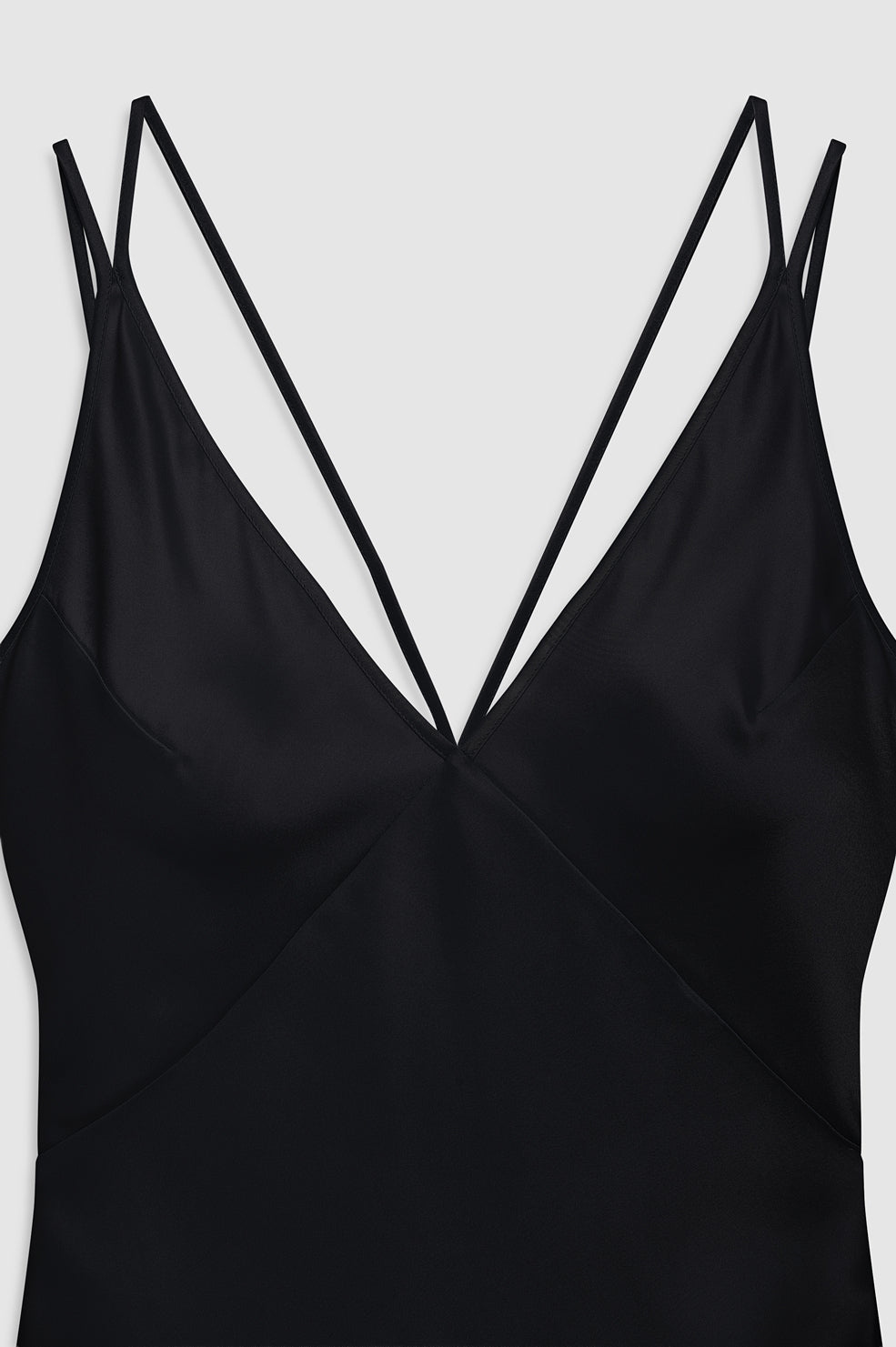ANINE BING Blanca Top - Black - detail view