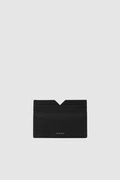 ANINE BING Calli Card Holder - Black - back view