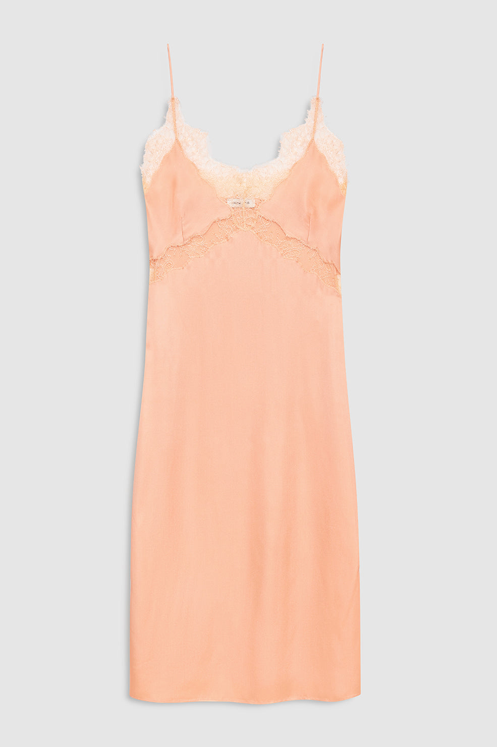 ANINE BING Carissa Dress - Blush - front view