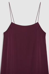 ANINE BING Clementine Dress - Fig - detail view