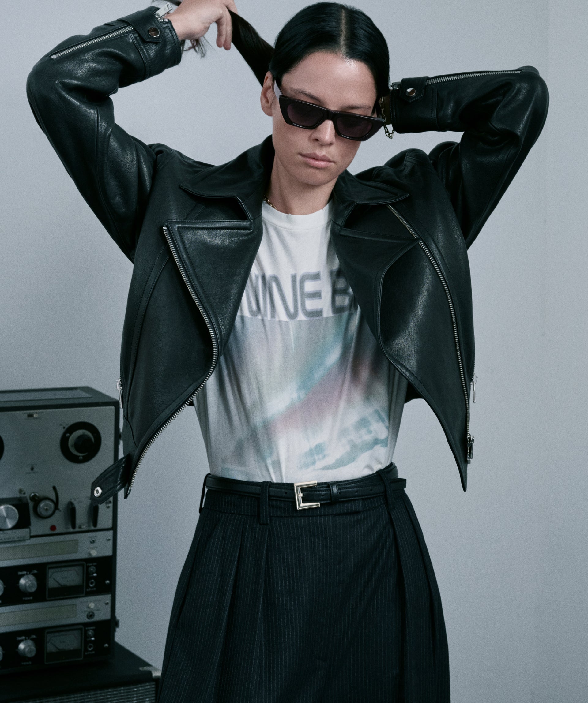 【最終価格！】ANINIE BING スウェット セール】【ANINE BING/アニービン】 LOS ANGELS スウェットプル