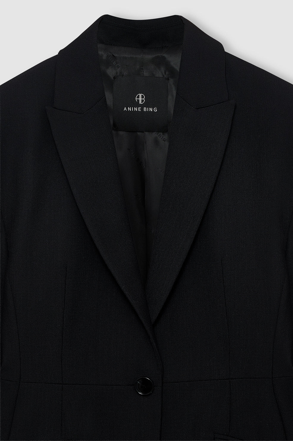 ANINE BING Elga Blazer - Black - detail view