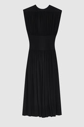 ANINE BING Fran Dress - Black - front view